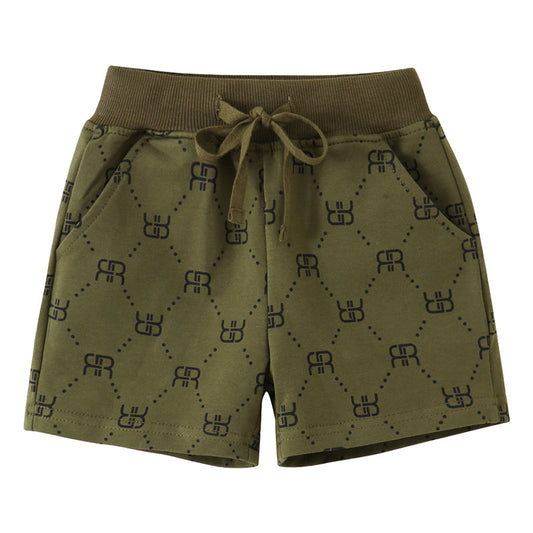 Baby Kid Boys Print Shorts