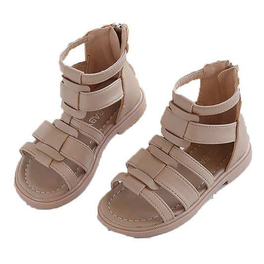 Cute Kid Big Kid Girls Solid Color Shoes