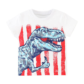 Baby Kid Unisex Dinosaur Print T-Shirts