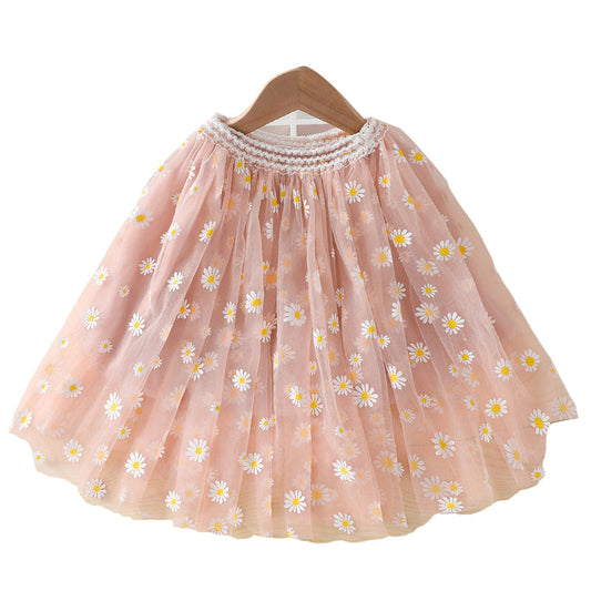 Baby Kid Girls Flower Skirts