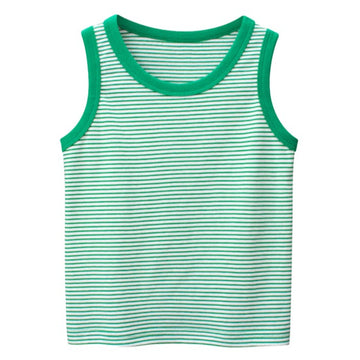 Cute Baby Kid Boys Striped Tank Tops