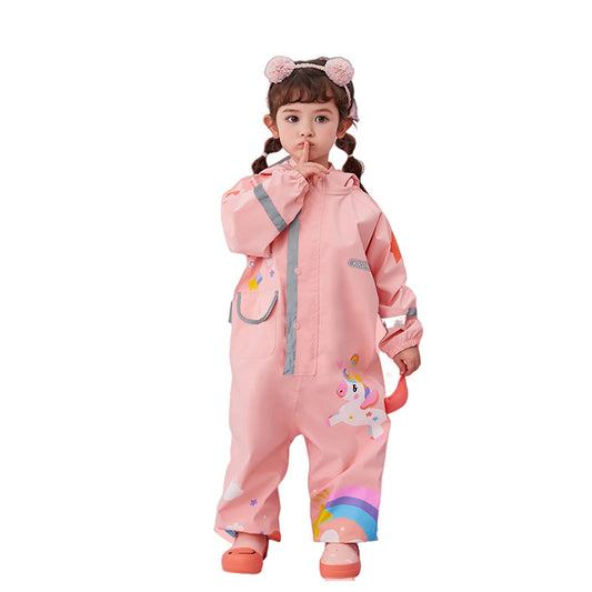 Girls Boys Animals Cartoon Unicorn Print Accessories Rain Gear