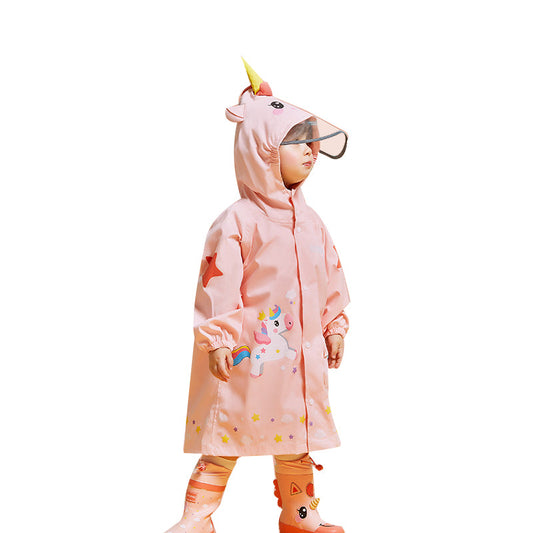 Girls Boys Animals Unicorn Print Accessories Rain Gear