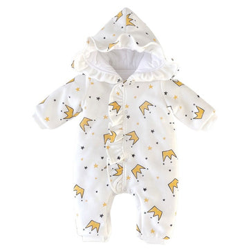 Baby Kid Girls Star Print Jumpsuits