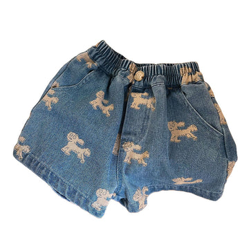 Baby Kid Girls Animals Cartoon Print Shorts