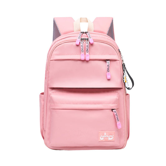 Cute Girls Solid Color Accessories School Bags