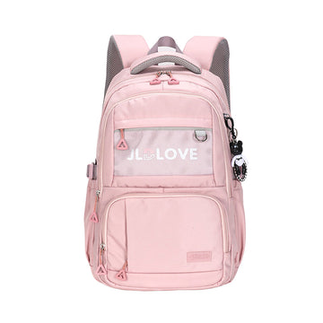 Girls Letters Color-blocking Accessories School Bags