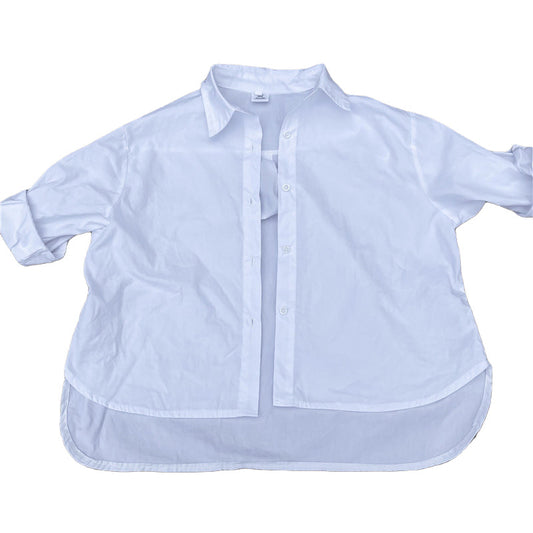 Baby Kid Unisex Solid Color Shirts And Tops And Pants