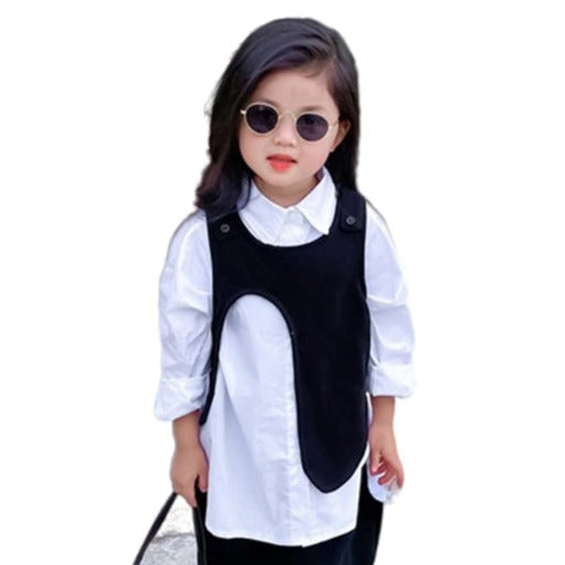 Baby Kid Unisex Solid Color Shirts And Tops And Pants