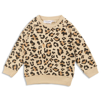 Cute Baby Kid Unisex Leopard Print Hoodies&Swearshirts