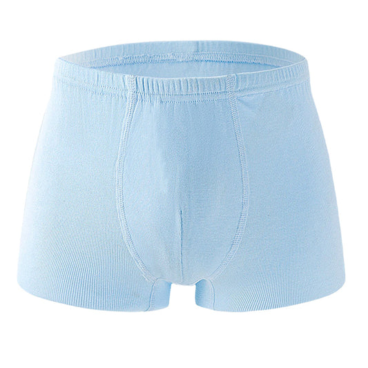 Cute Kid Boys Solid Color Underwears