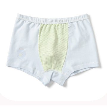 Cute Baby Kid Boys Solid Color Striped Cartoon Print Underwears