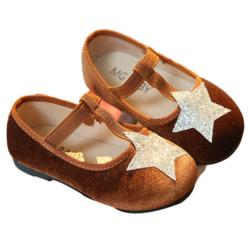 Baby Kid Girls Star Shoes