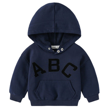 Baby Kid Boys Alphabet Hoodies Swearshirts