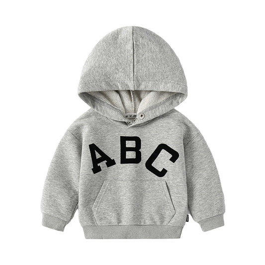 Baby Kid Boys Alphabet Hoodies Swearshirts