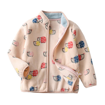 Baby Kid Girls Animals Cartoon Jackets Outwears