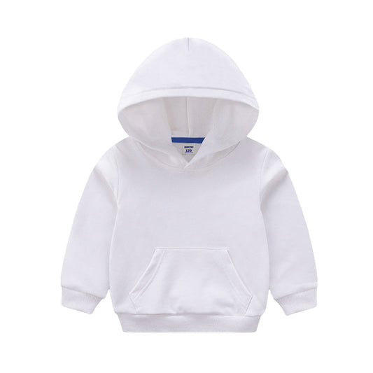 Fashion Baby Kid Girls Boys Solid Color Hoodies Swearshirts