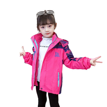 Kid Big Kid Girls Letters Camo Embroidered Print Jackets Outwears