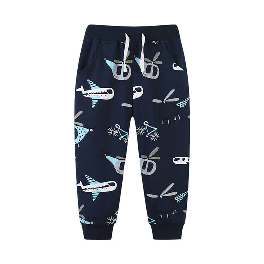 Baby Kid Boys Print Pants