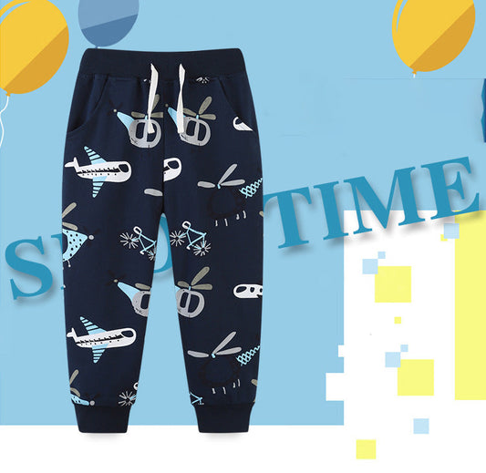 Baby Kid Boys Print Pants