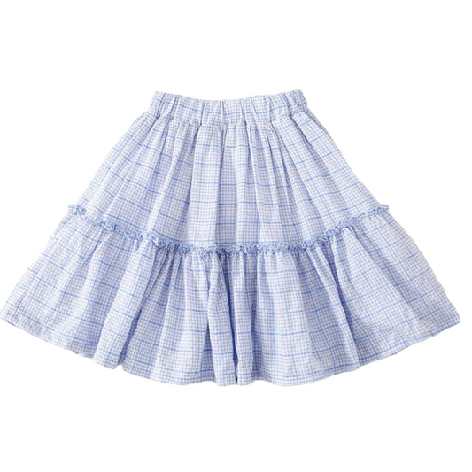 Baby Kid Girls Checked Skirts