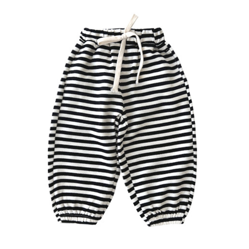 Baby Kid Unisex Striped Pants
