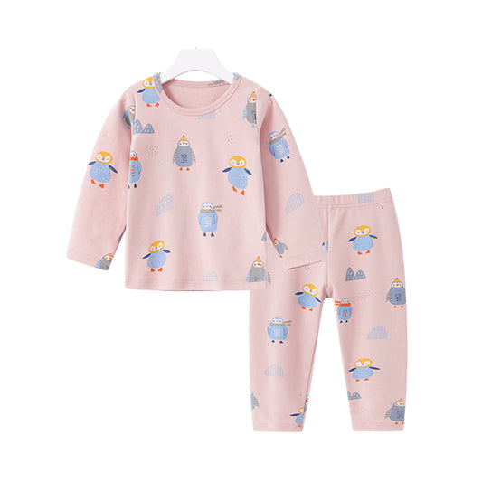 Cute Kid Unisex Cartoon Sleepwears