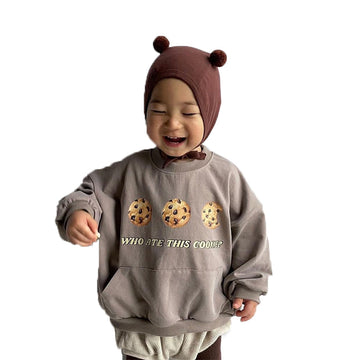 Baby Kid Unisex Cartoon Print Hoodies Swearshirts