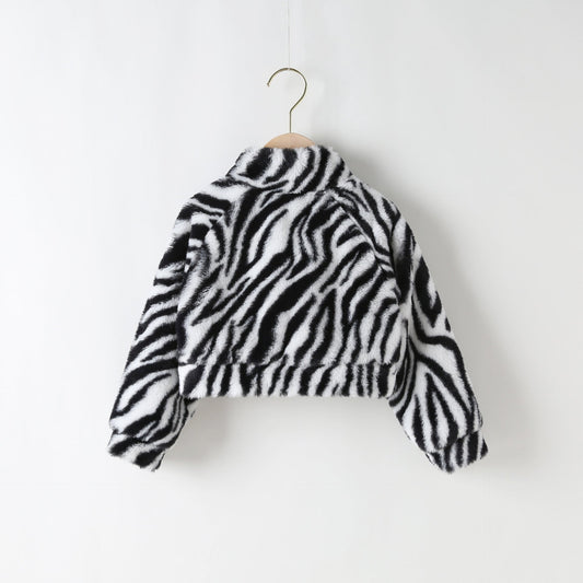 Baby Kid Girls Leopard print Jackets Outwears