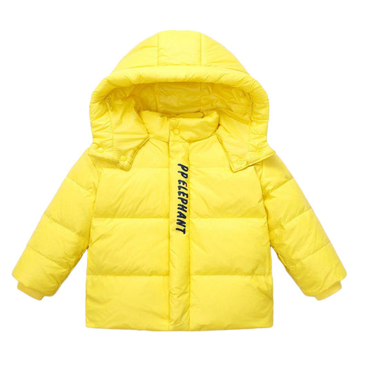 Kid Unisex Solid Color Jackets Outwears