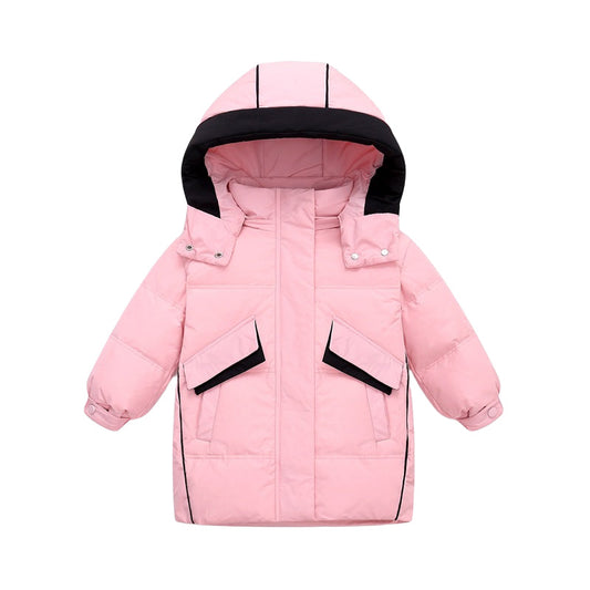 Kid Big Kid Unisex Color-blocking Coats