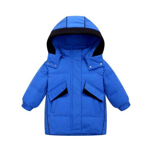 Kid Big Kid Unisex Color-blocking Coats