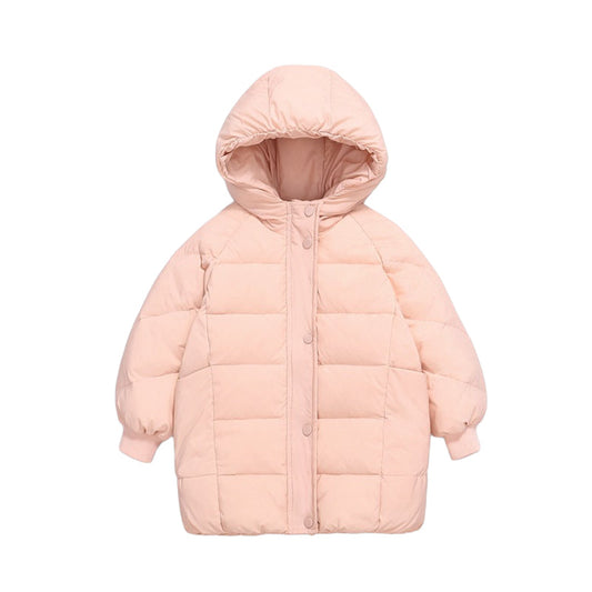 Kid Big Kid Unisex Solid Color Coats