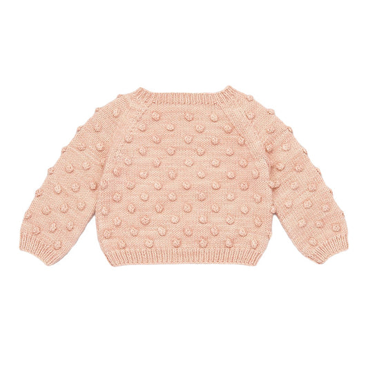 Baby Kid Girls Solid Color Sweaters