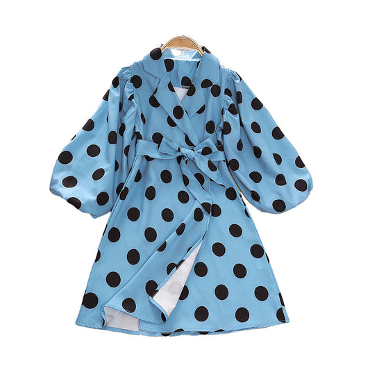 Baby Kid Girls Polka dots Coats