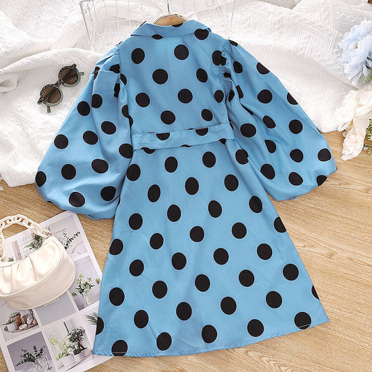 Baby Kid Girls Polka dots Coats