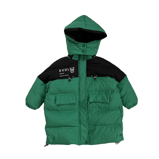 Baby Kid Boys Letters Color-blocking Coats