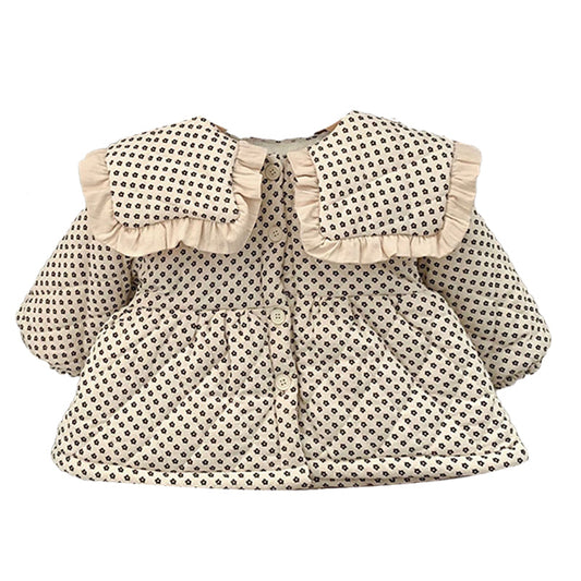 Baby Kid Girls Star Bow Coats