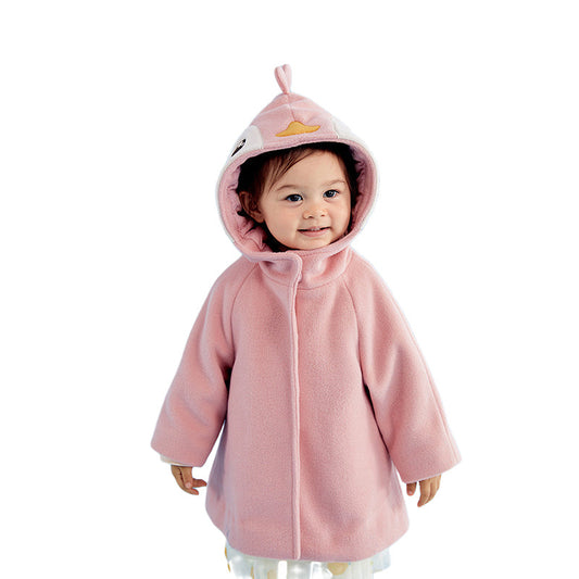 Baby Kid Girls Animals Cartoon Coats