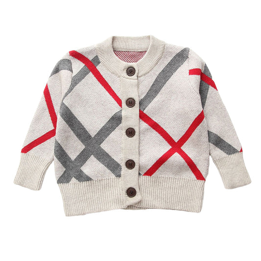 Baby Kid Boys Print Cardigan