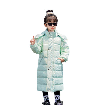 Kid Unisex Solid Color Coats