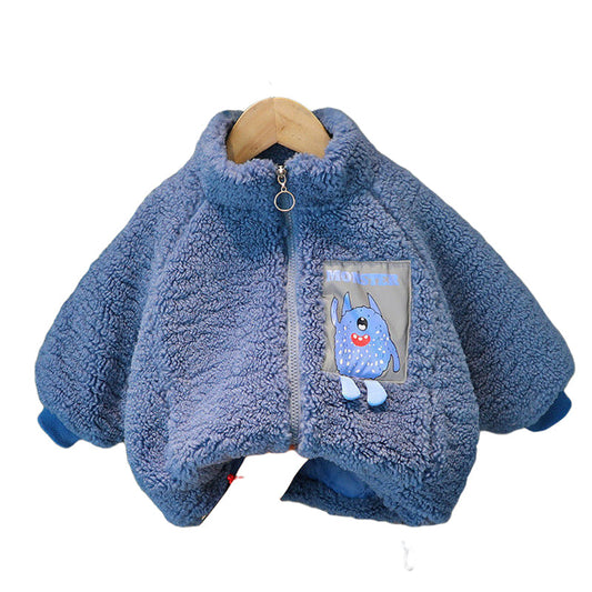 Baby Kid Unisex Cartoon Print Jackets Outwears