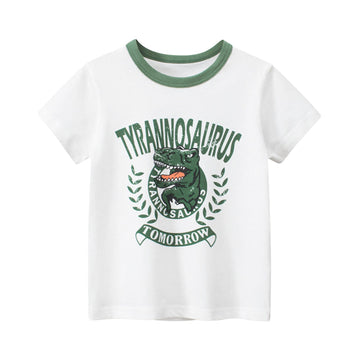 Baby Kid Boys Dinosaur Print T-Shirts