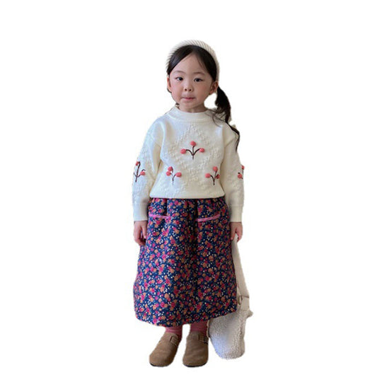 Baby Kid Girls Flower Skirts