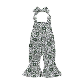 Baby Kid Girls Print Jumpsuits