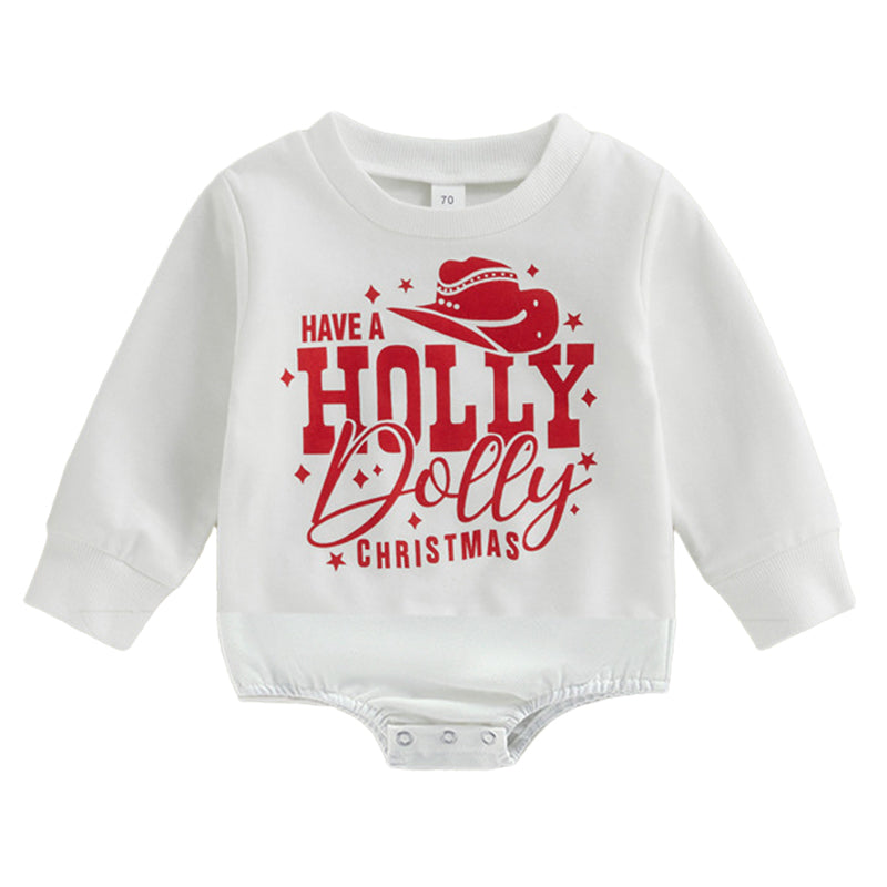 Baby Kid Unisex Letters Print Hoodies Swearshirts Rompers