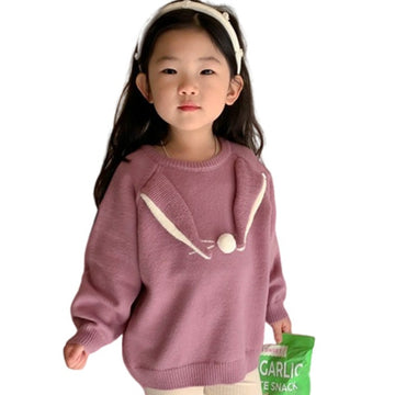 Baby Kid Girls Cartoon Sweaters