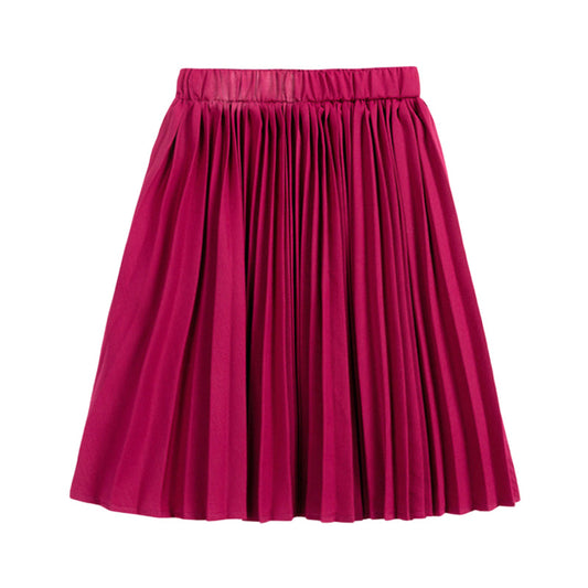 Baby Kid Girls Solid Color Skirts