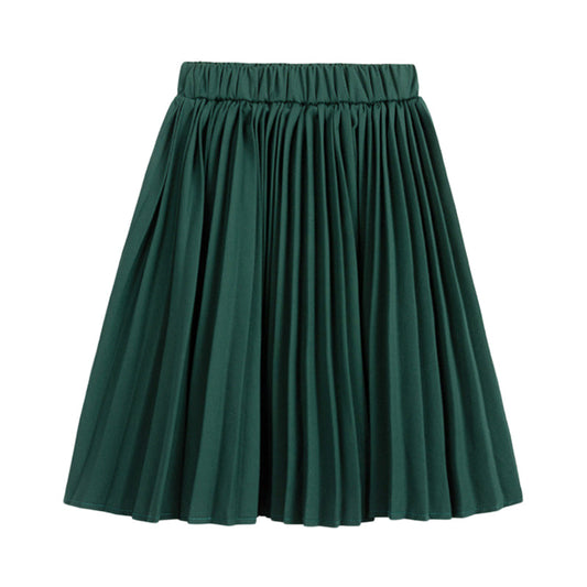 Baby Kid Girls Solid Color Skirts