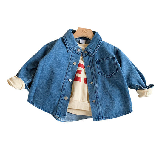 Baby Kid Girls Letters Jackets Outwears